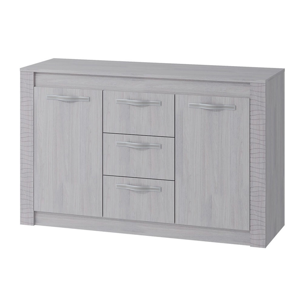 Изображение товара Комод Арника Монако КМ-14 — 3 ящика, ясень анкор светлый, 136x46x85 см