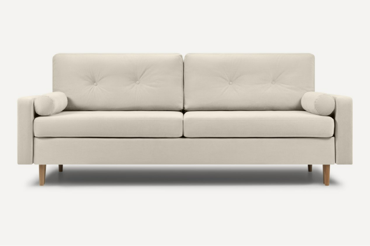 Изображение товара Диван Divan.ru Динс 218x90x95 см ткань цвет бежевый Изображение товара Диван Divan.ru Динс 218x90x95 см ткань цвет бежевый
