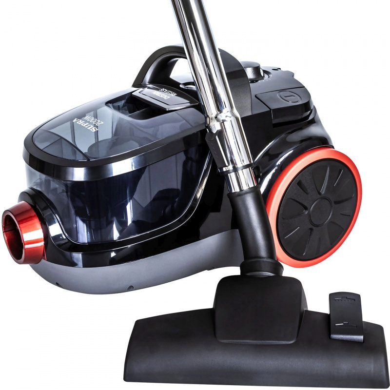 Изображение товара Пылесос Supra VCS-2024 2000 Вт 2.5 л контейнер серый с насадками