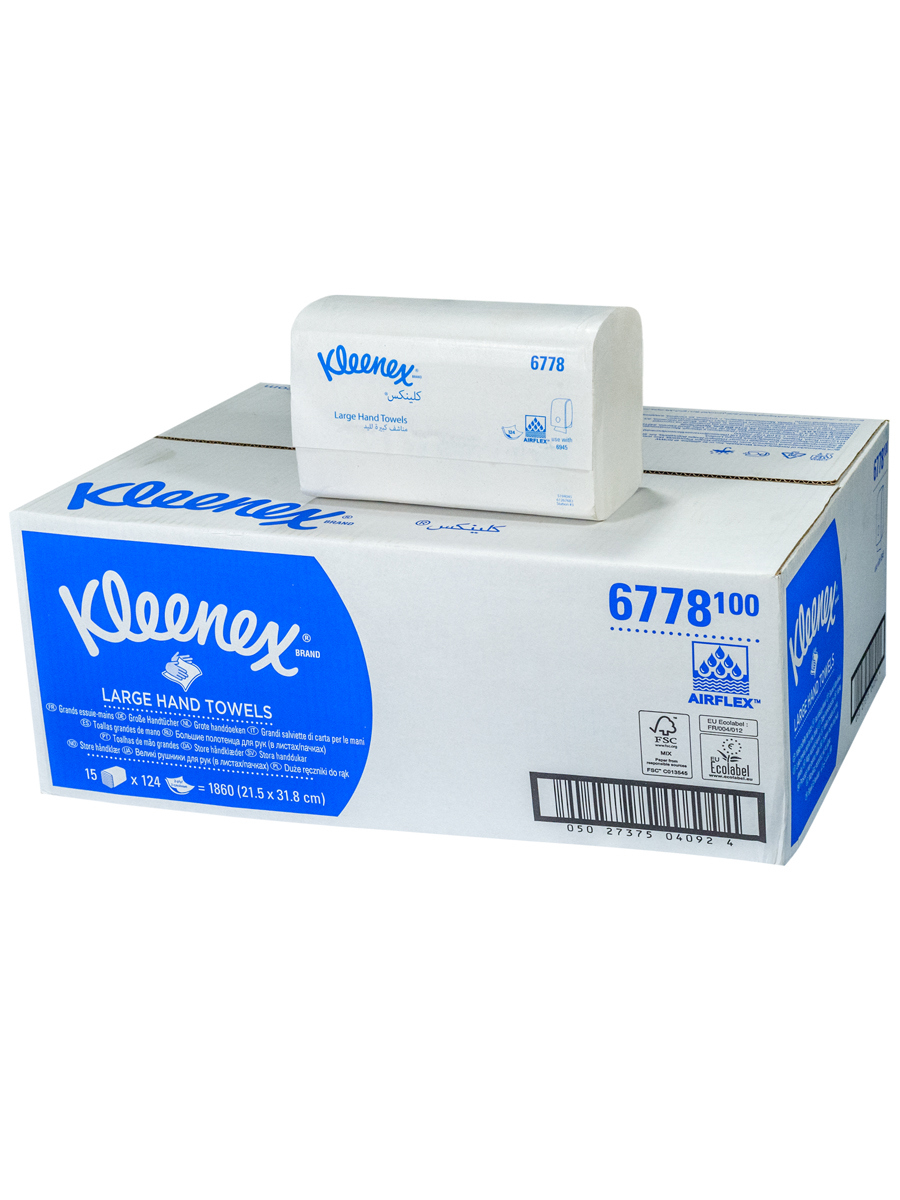 Изображение товара Бумажное полотенце Kimberly-clark Kc-6778n 15 шт Изображение товара Бумажное полотенце Kimberly-clark Kc-6778n 15 шт