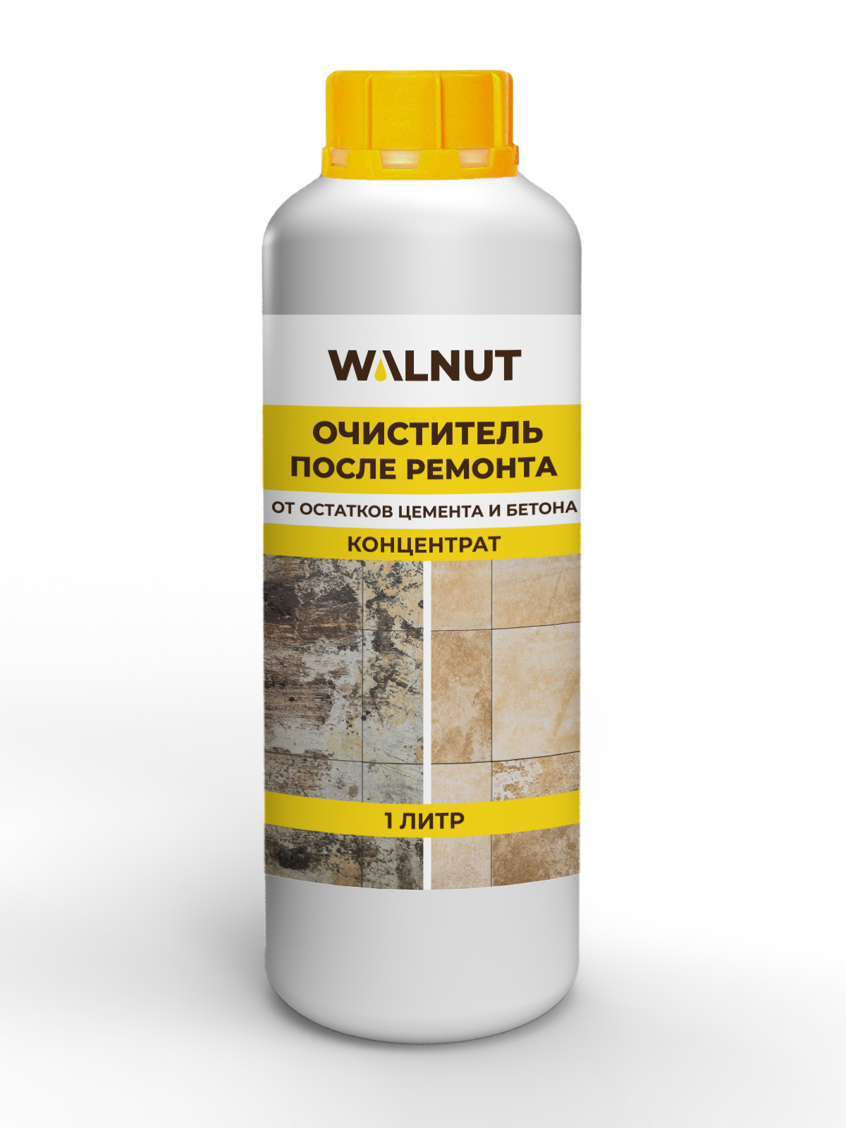 Изображение товара Очиститель Walnut после ремонта от цемента налета концентрат 0.50 л