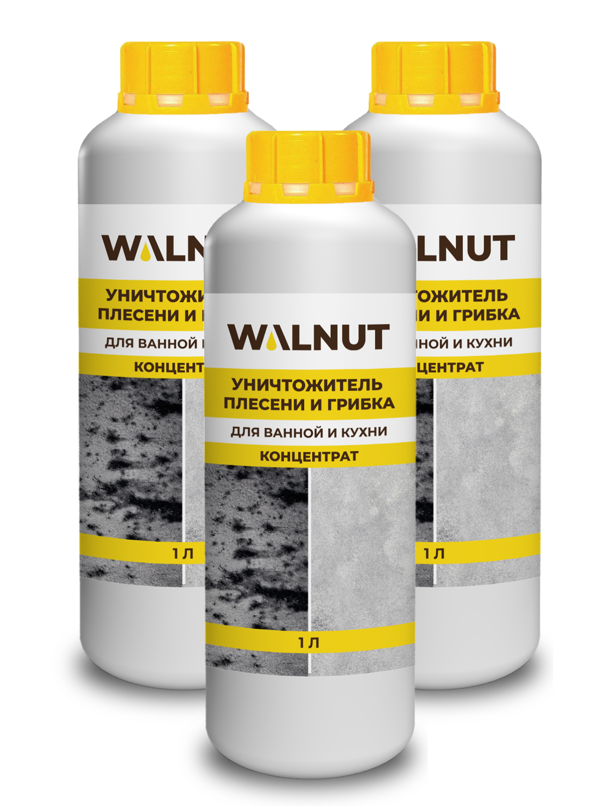 Изображение товара Чистящее средство Walnut для удаления плесени и грибка 3 л