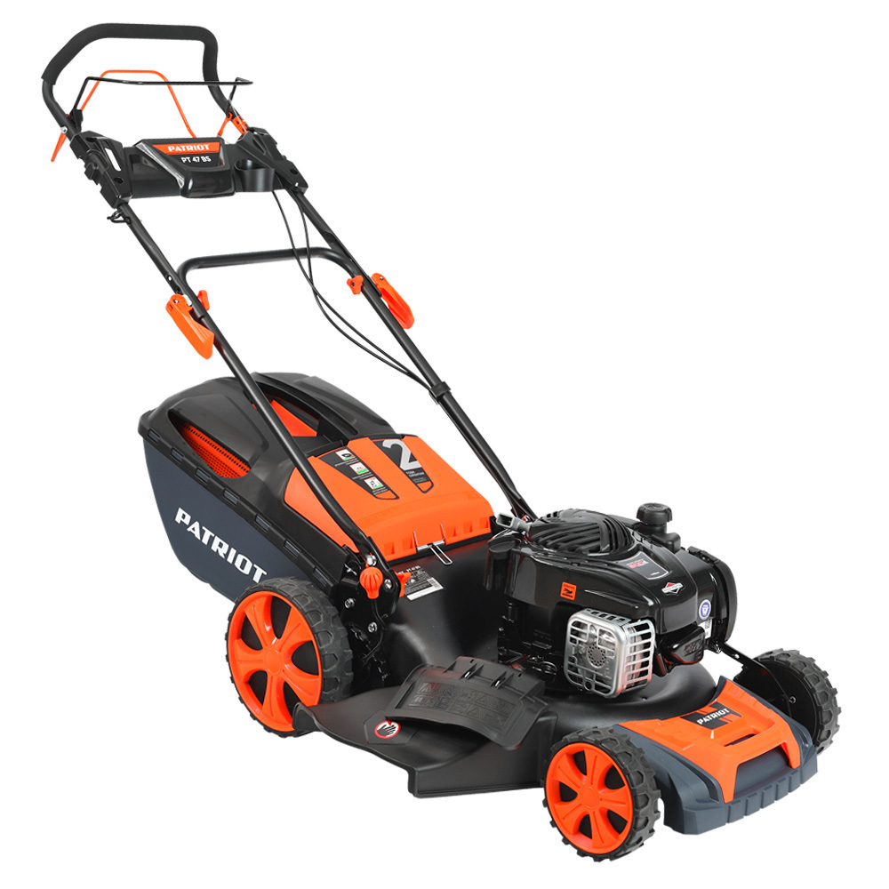 Изображение товара Бензиновая газонокосилка PATRIOT PT 47BS 3.5л.с 46см с регулировкой высоты