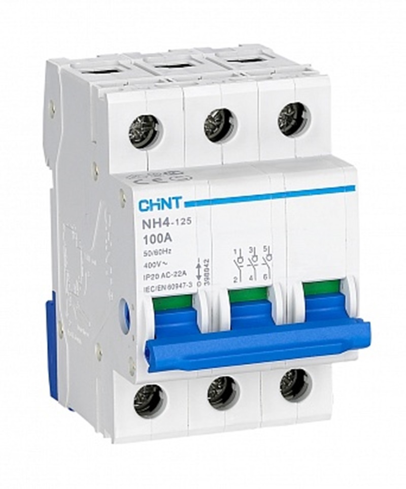 Изображение товара Выключатель нагрузки CHINT NH4 3P 32 А 398044
