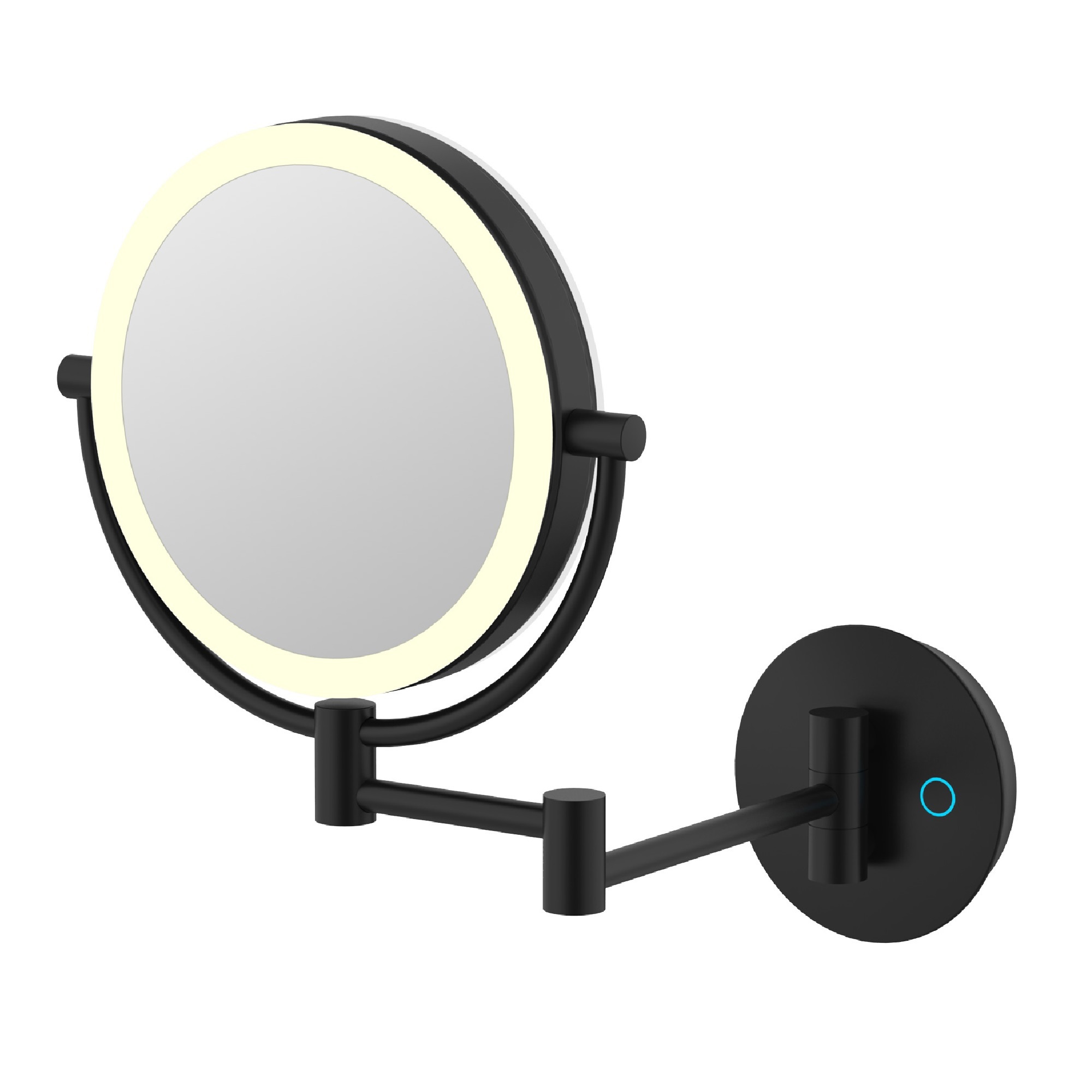 Изображение товара Зеркало косметическое с подсветкой JAVA S-M222H цвет черный