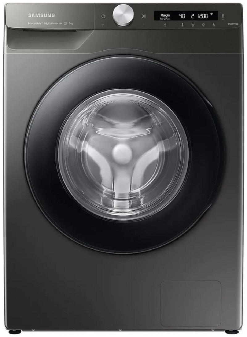 Изображение товара Стиральная машина Samsung WW80AG6S24AN/LD 8 кг черная с паром и Wi-Fi