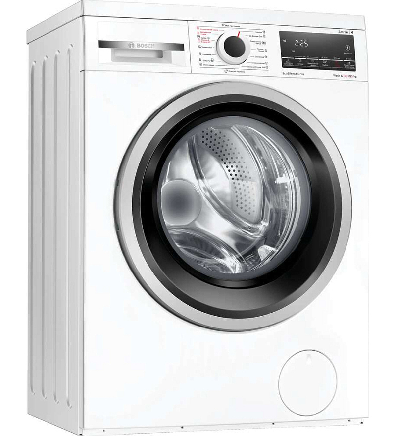 Изображение товара Стиральная машина с сушкой Bosch 419b/c14e-bsh 8 кг белый цвет
