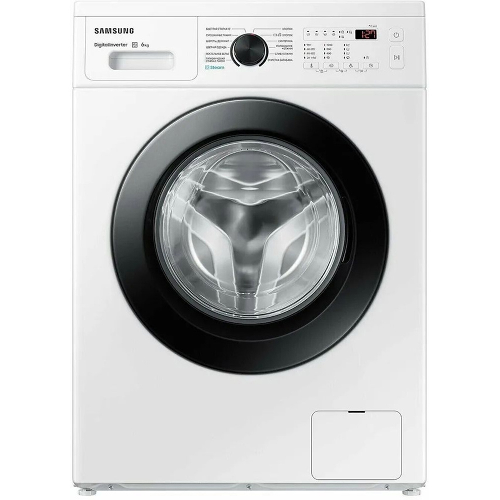 Изображение товара Стиральная машина Samsung WW60AG4S00CELP 6 кг фронтальная белая