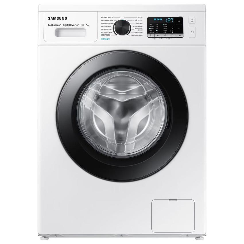 Изображение товара Стиральная машина Samsung Ww70ag5s21celp 60x85x45 см 7 кг цвет белый
