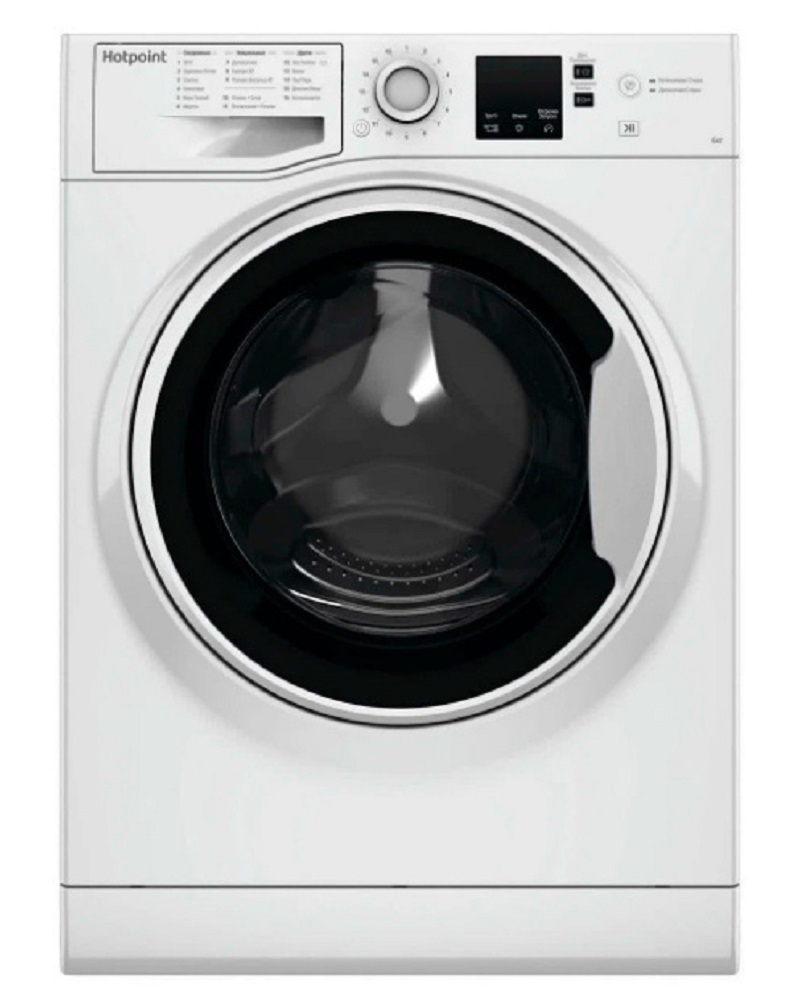 Изображение товара Стиральная машина Hotpoint NSS 6015 W RU 6 кг 16 программ безопасная