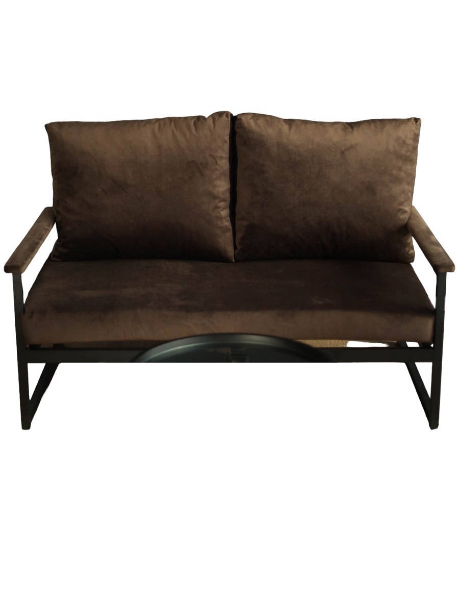 Изображение товара Диван садовый Estente Anri в стиле лофт коричневый