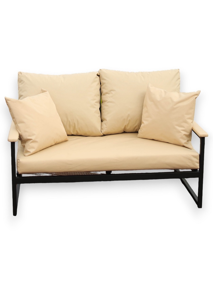 Изображение товара Диван садовый Estente Anri из ткани oxford с подлокотниками и регулируемой спинкой