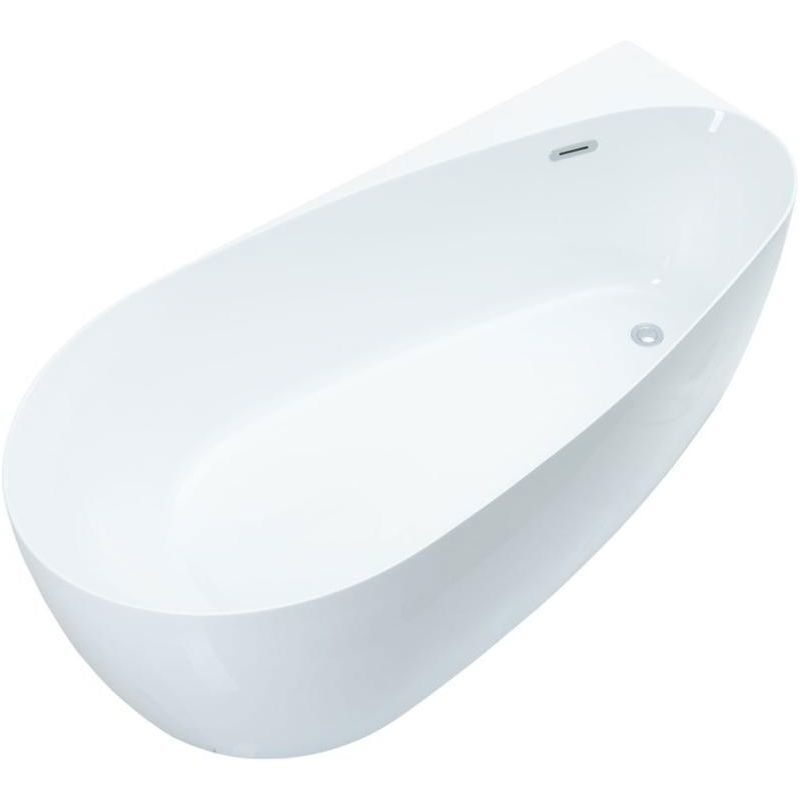 Изображение товара Отдельностоящая ванна Allen Brau 00259590 акрил 170x80 см белая овальная