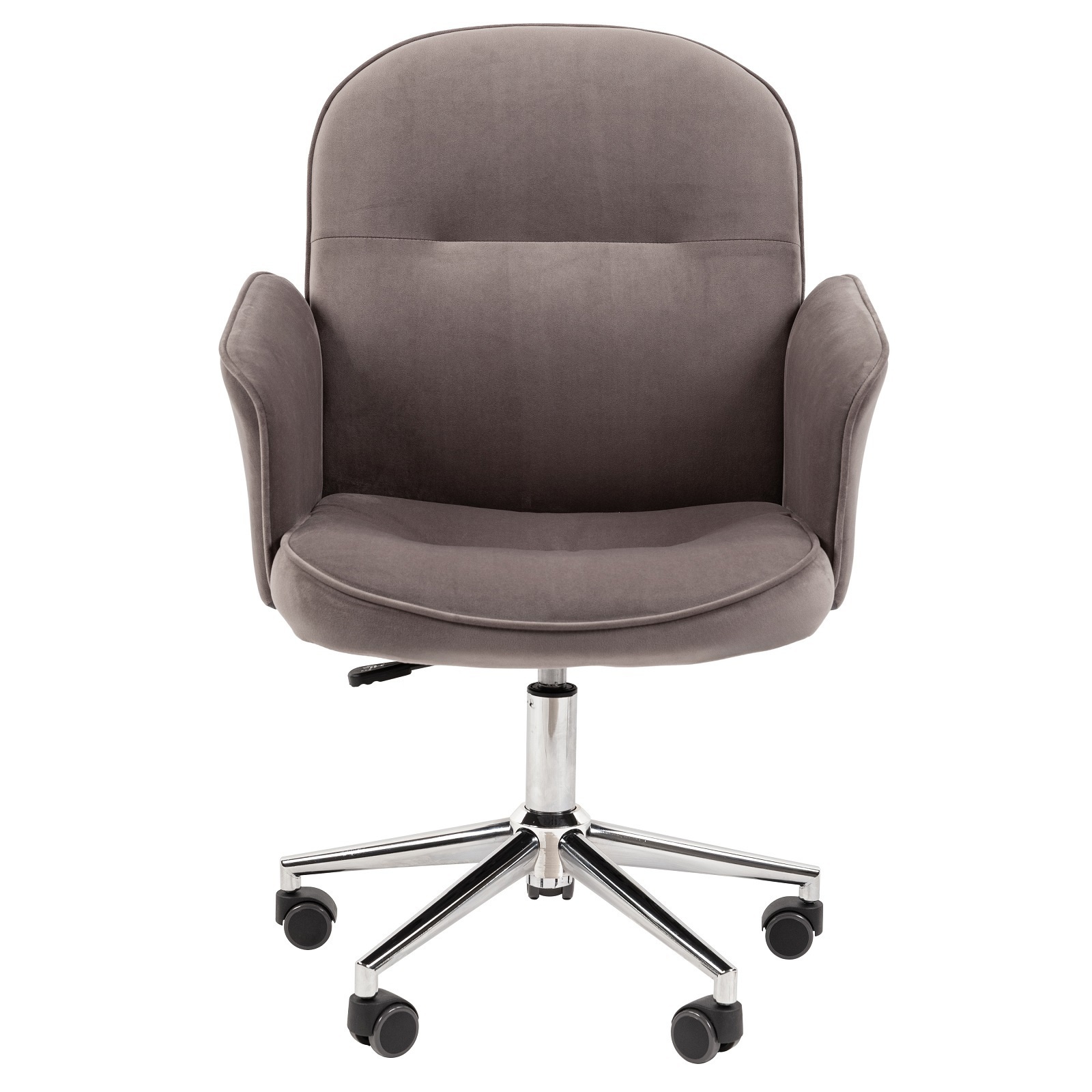 Изображение товара Офисное кресло Chairman HOME 130 серого цвета из велюра