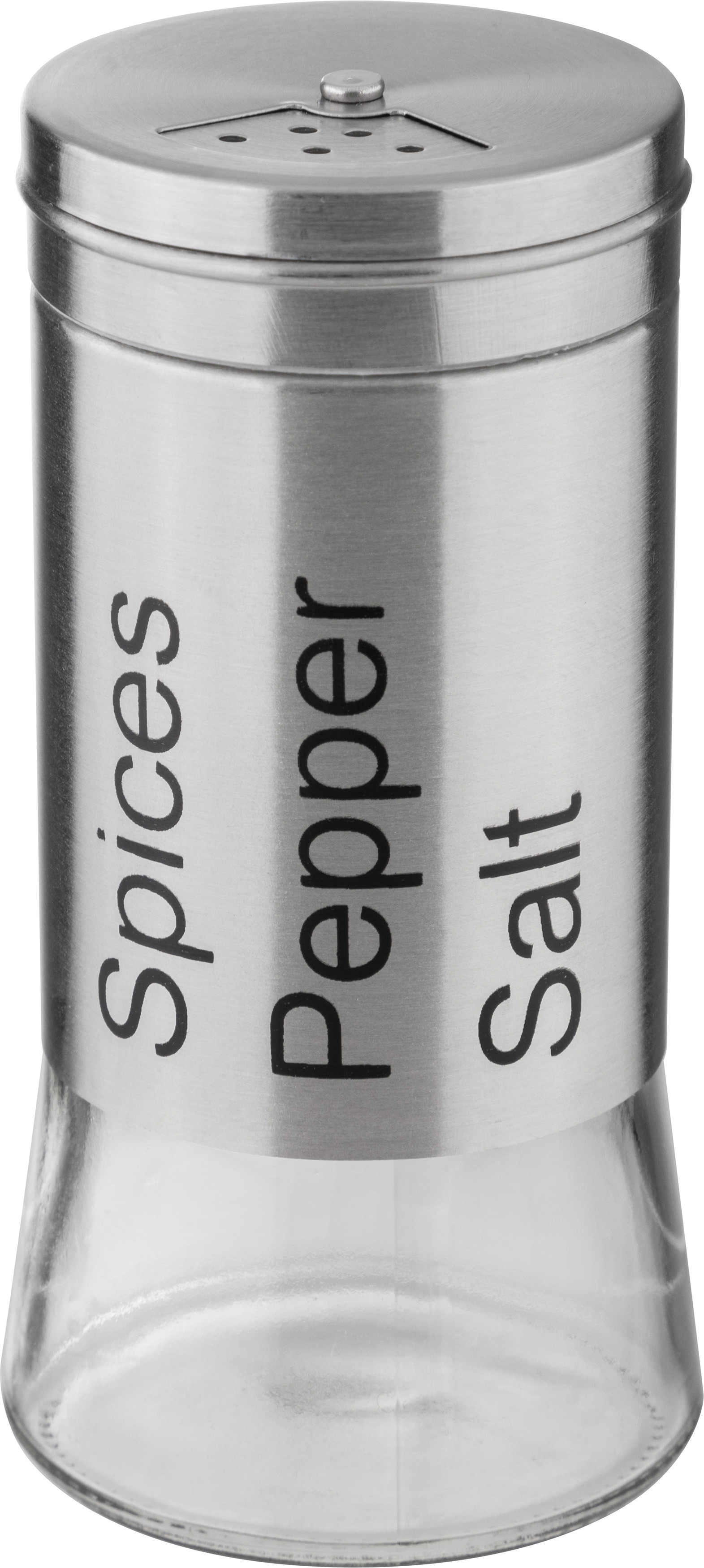 Изображение товара Перечница Mallony Spezia 3 в 1 0.13 л стекло цвет прозрачный/серый