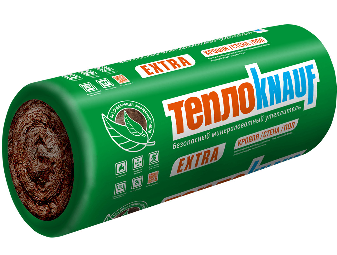 Утеплитель Knauf Insulation ТеплоKnauf Кровля/стена/пол Extra 150 мм 1 ...
