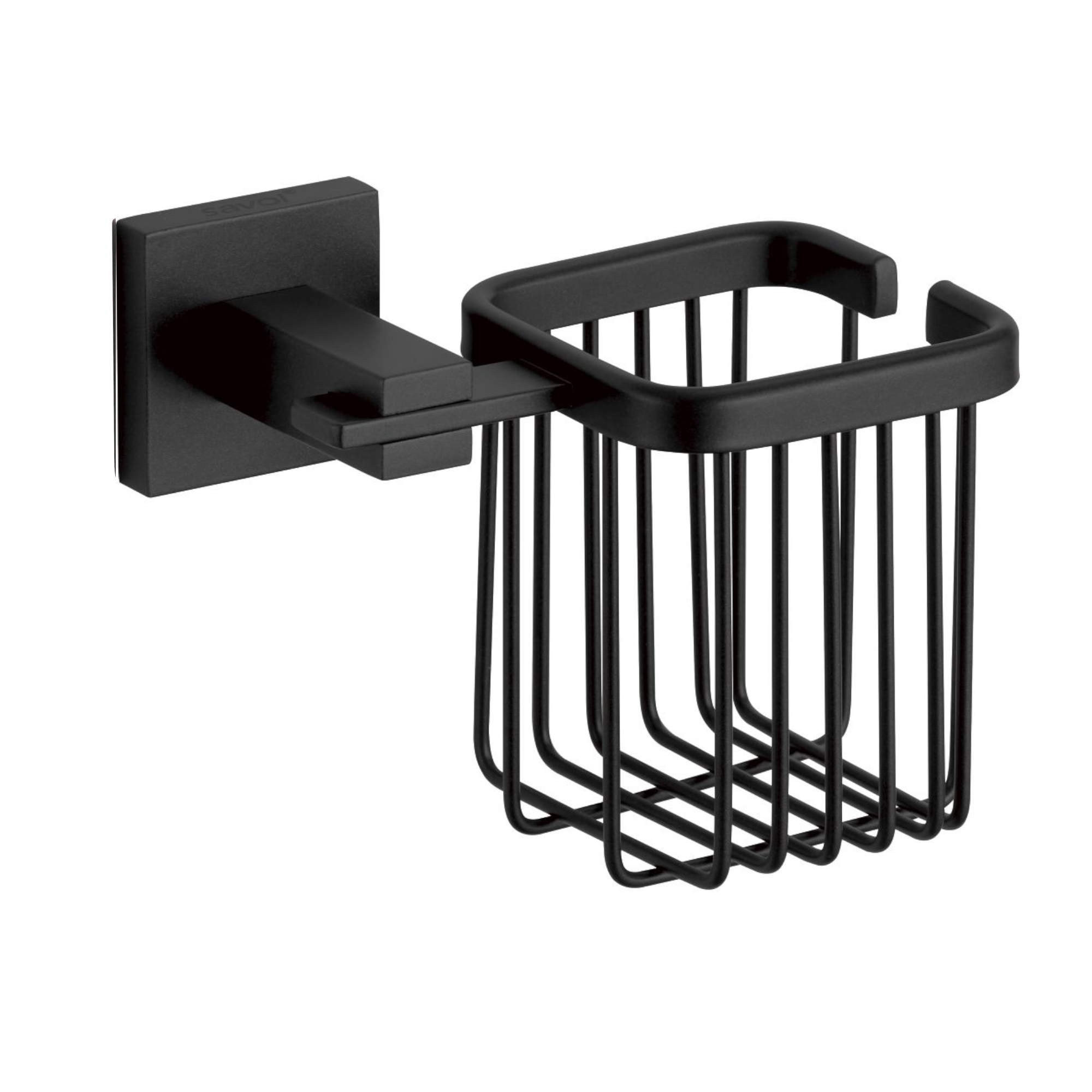 Изображение товара Держатель для освежителя воздуха SAVOL S-06533H черный настенный латунь матовый