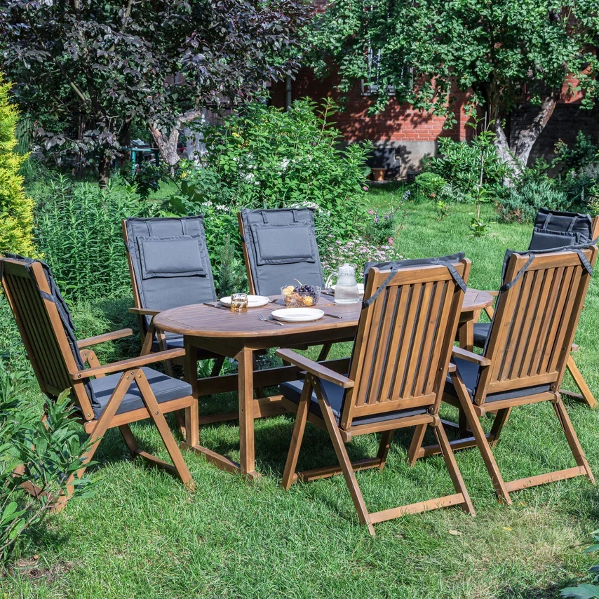 Изображение товара Набор обеденной мебели для сада Royal Family 460-51 на 6 персон