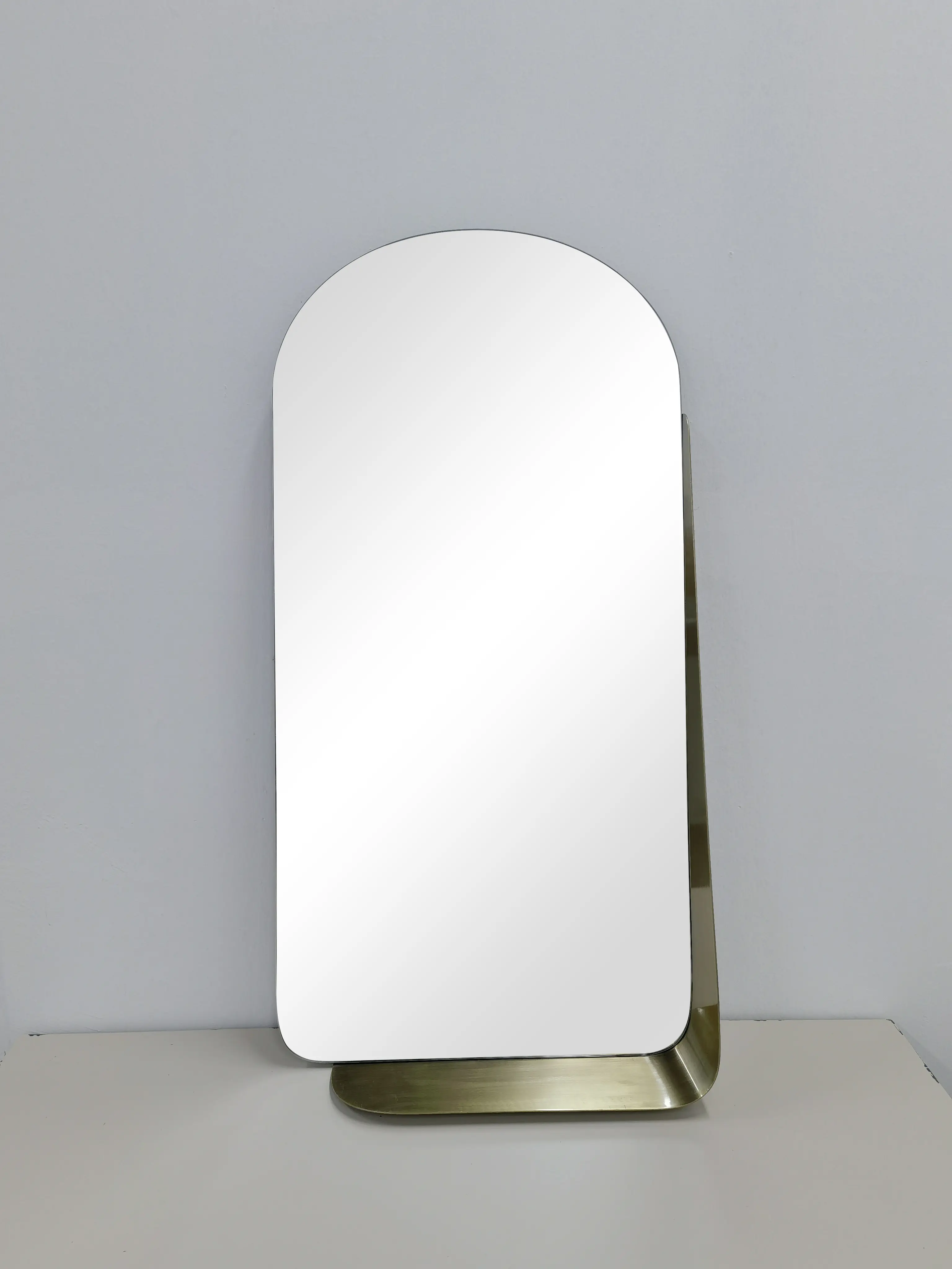 Зеркало декоративное KREAFORTA Brilia Brass арочное 40x78 см металл цвет латунь - 3
