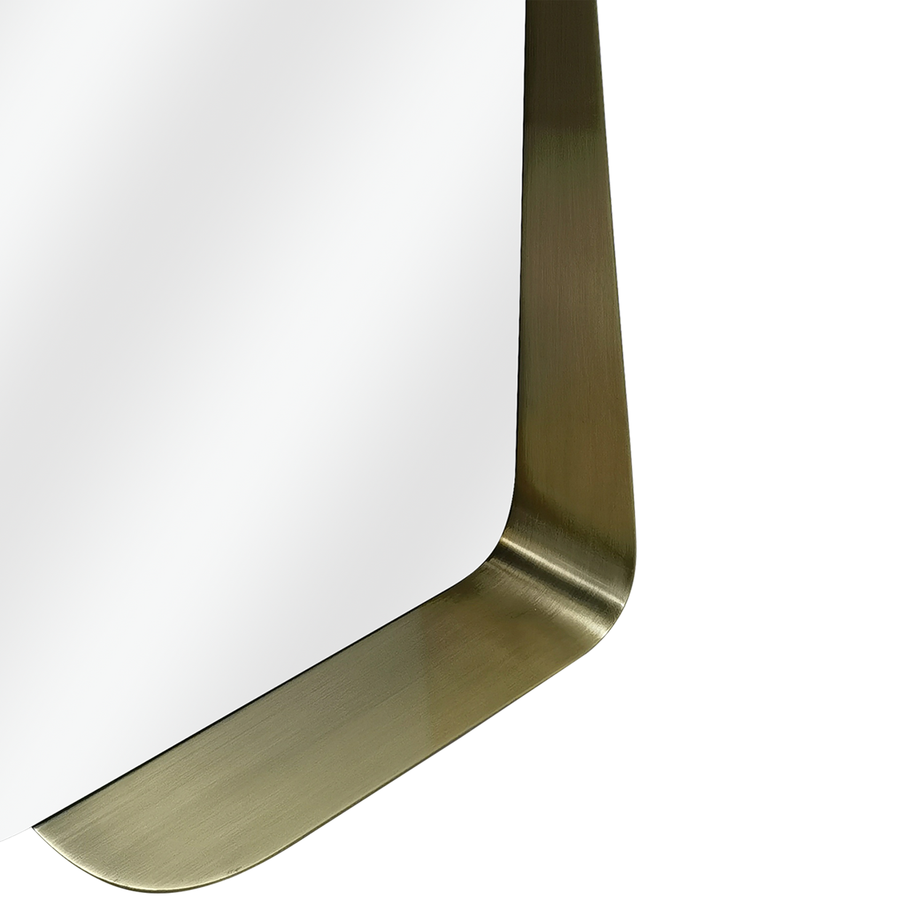 Зеркало декоративное KREAFORTA Brilia Brass арочное 40x78 см металл цвет латунь - 5