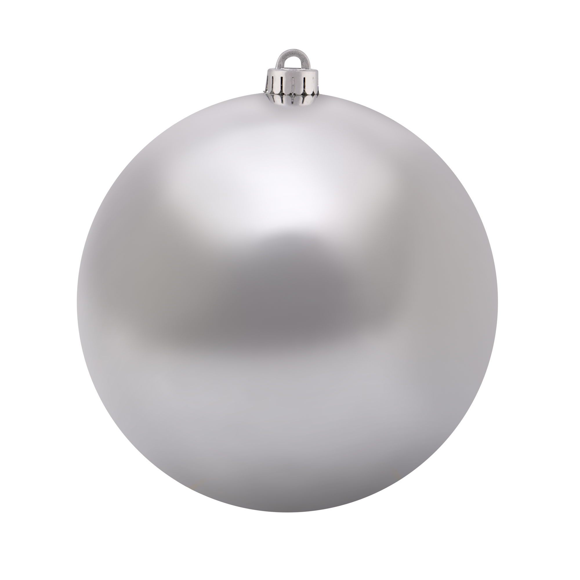 Изображение товара Елочный шар ø20 см пластик серебро