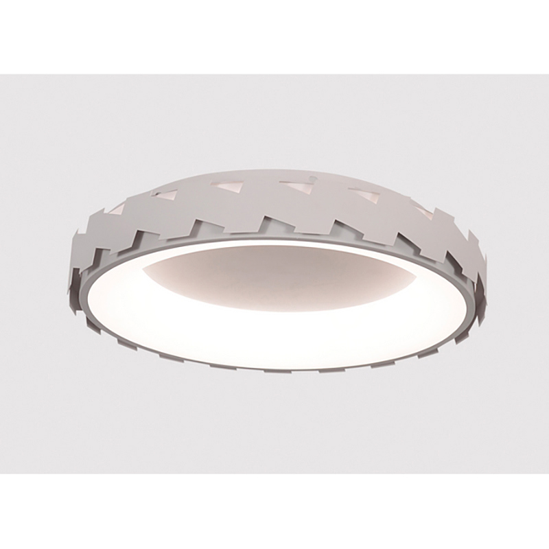 Изображение товара Люстра потолочная светодиодная Myfar Leda с пультом 25 м² белый