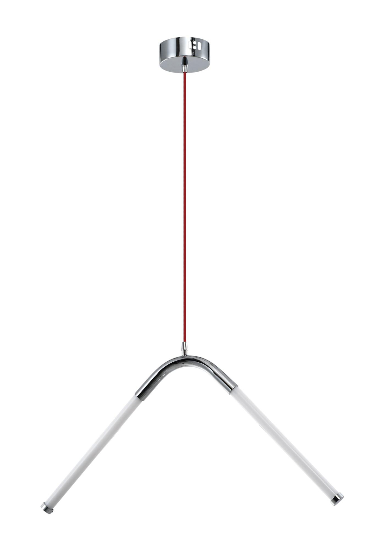 Изображение товара Светильник подвесной светодиодный Zortes Fau Zrs.57786.01 10 м² нейтральный белый свет цвет хром, белый