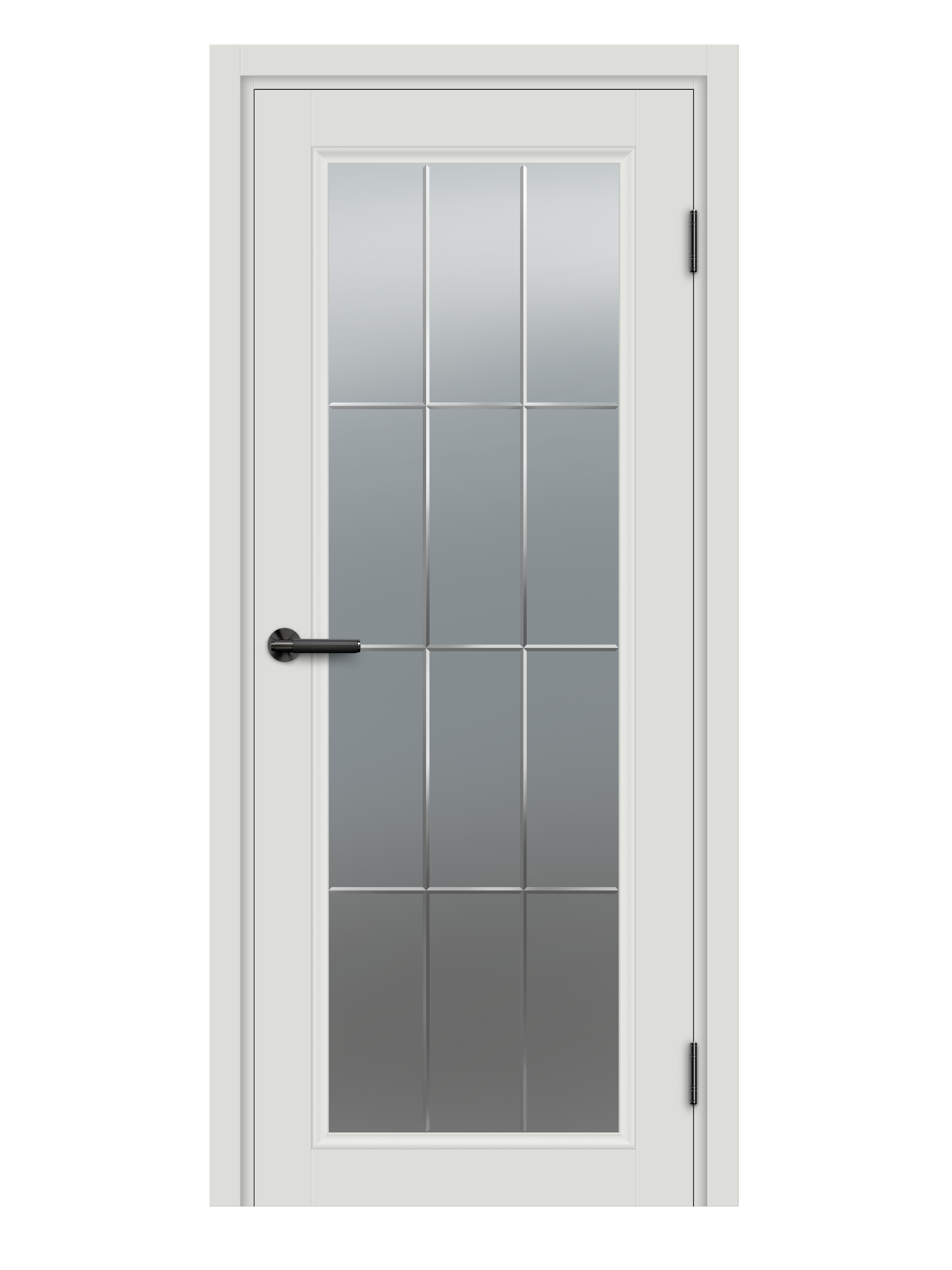 Изображение товара Дверь Лион, 90x200 см, Белый жемчуг, Hardflex