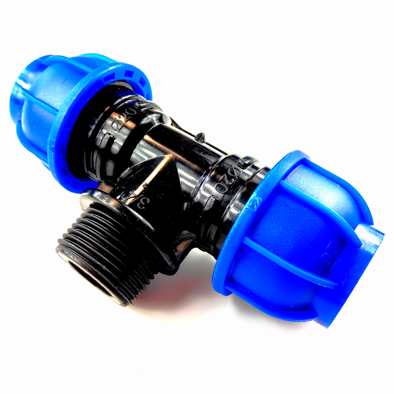 Изображение товара Тройник комбинированный 20x3/4x20 мм ПНД BOUTTE Россия