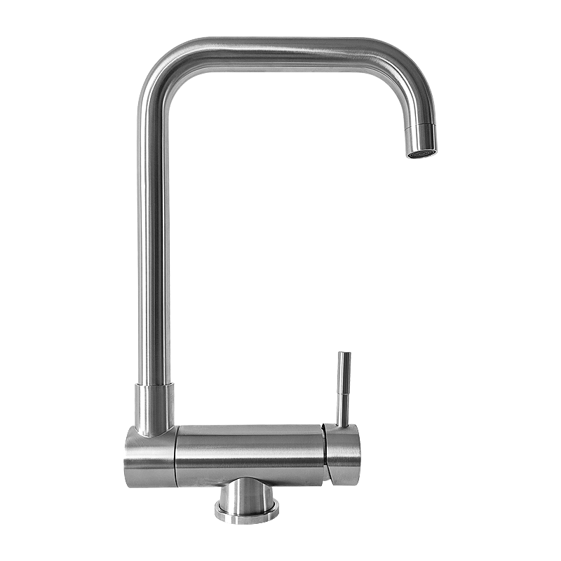Изображение товара Смеситель для кухни Osgard HARKO складной поворотный излив 25.5 см никель