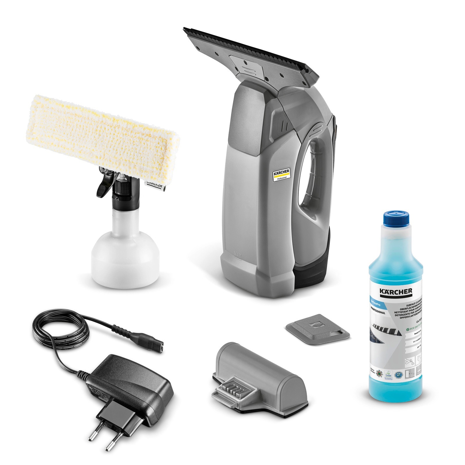 Изображение товара Стеклоочиститель профессиональный Karcher WVP 10 1.633-550.0 12.50 Вт 0.20 л