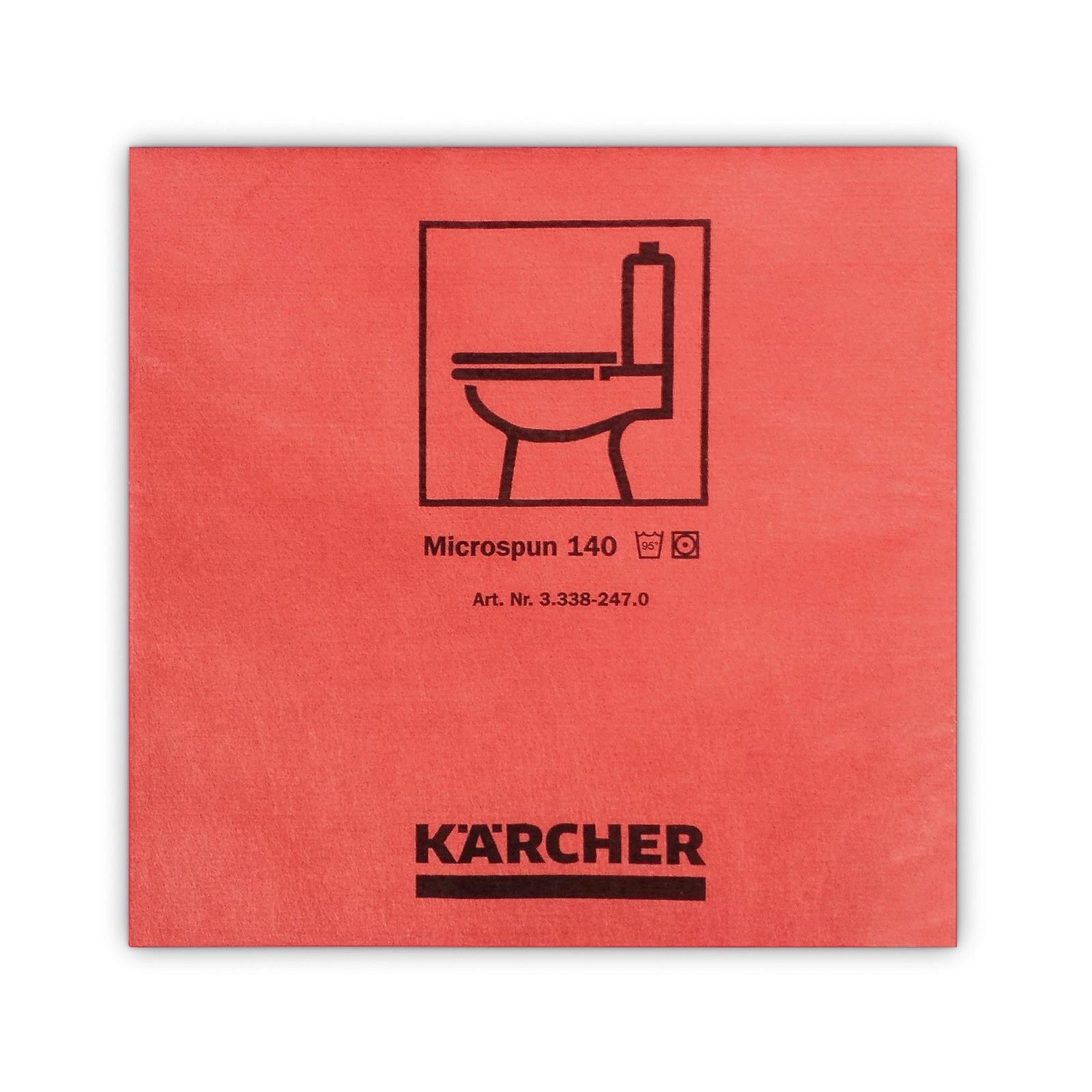 Изображение товара Салфетка для уборки Karcher Microspun 3.338-247.0 37.5x38 см микроволокно