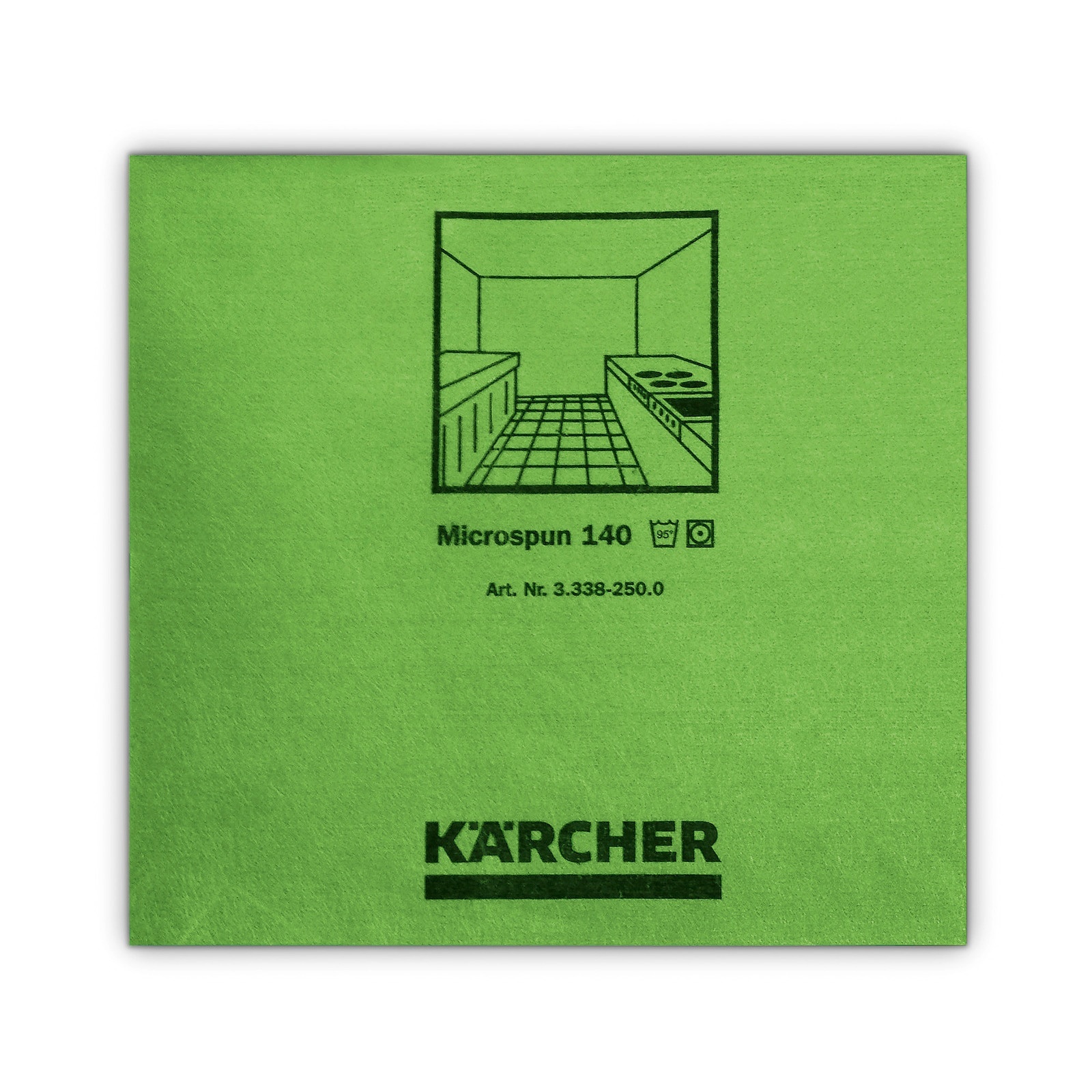 Изображение товара Салфетка для уборки Karcher 3.338-250.0 37.5x38 см микроволокно