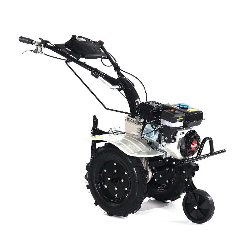 Изображение товара Мотоблок бензиновый Интерскол МБ-100/7 НСК 7 л.с. с фрезой и аксессуарами