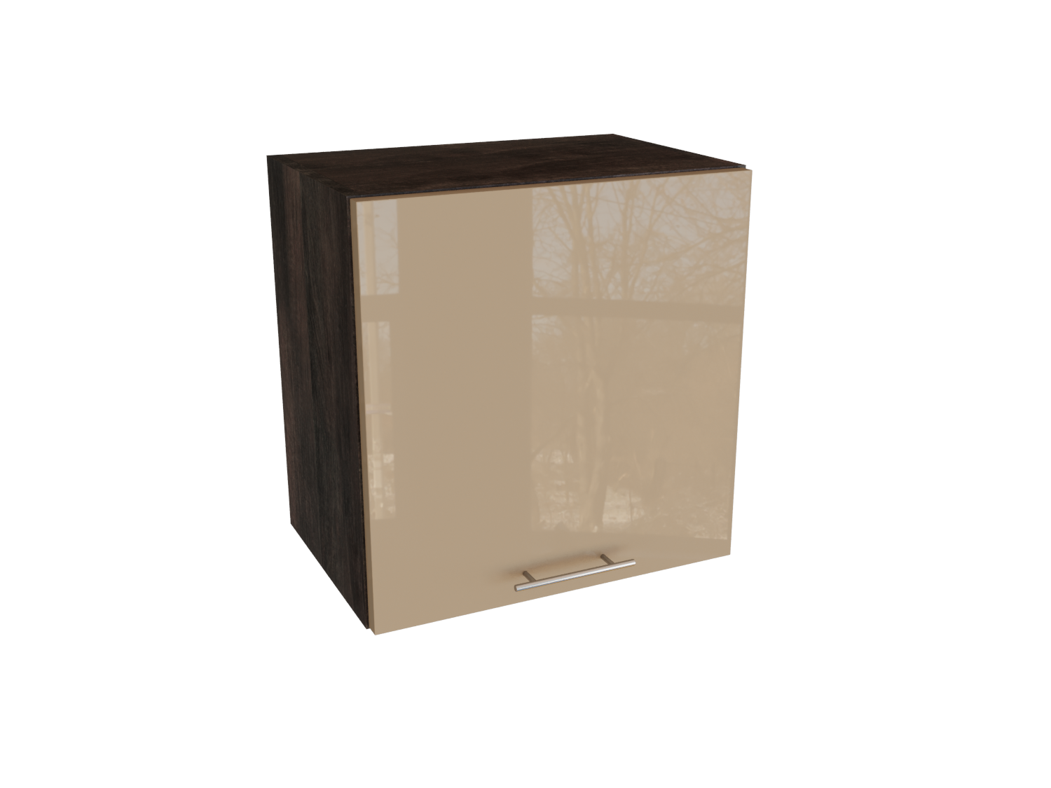 Изображение товара Навесной шкаф Валерия 45x46x31.8 см капучино