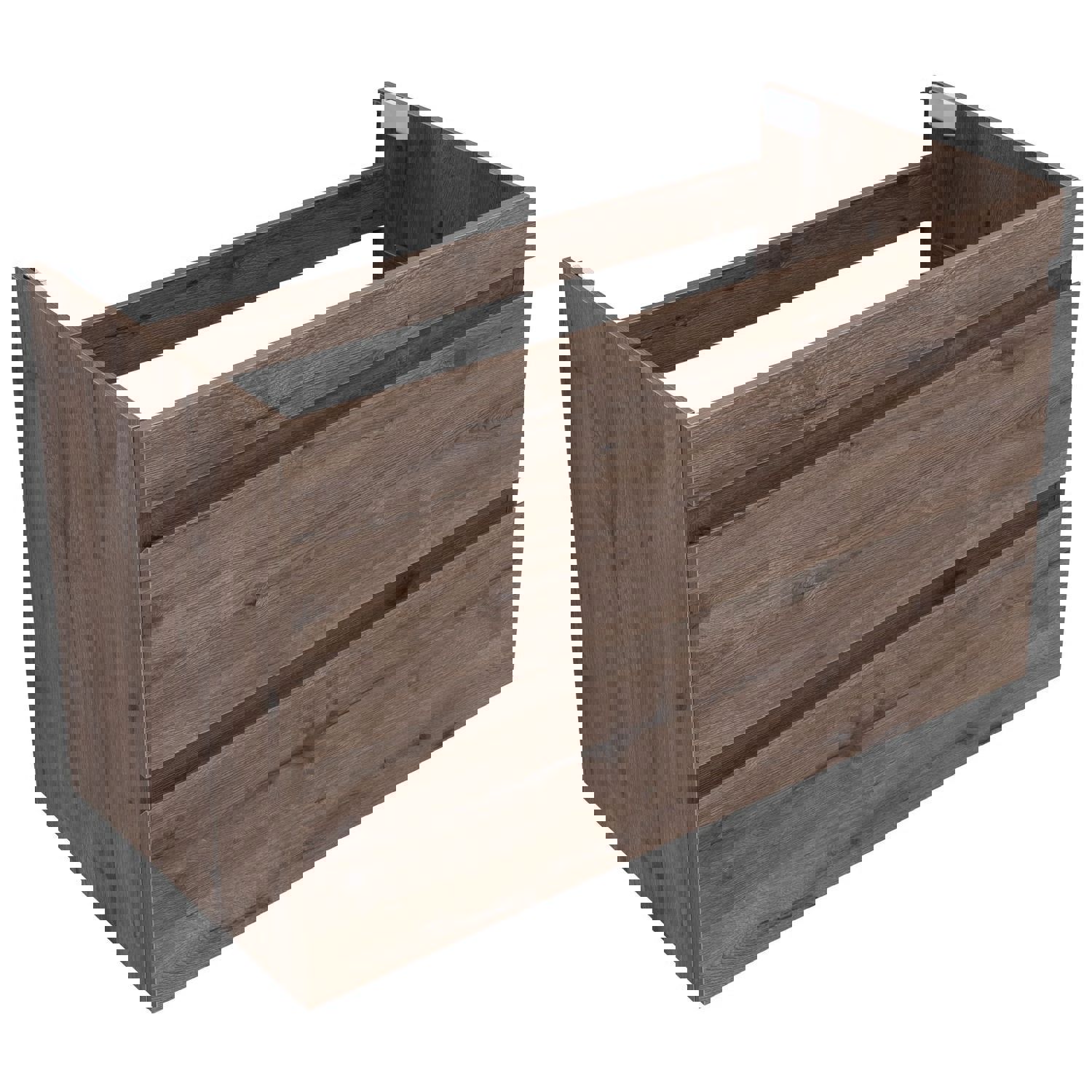 Изображение товара Подвесная тумба под раковину Aquanet 00334194 99 см коричневая