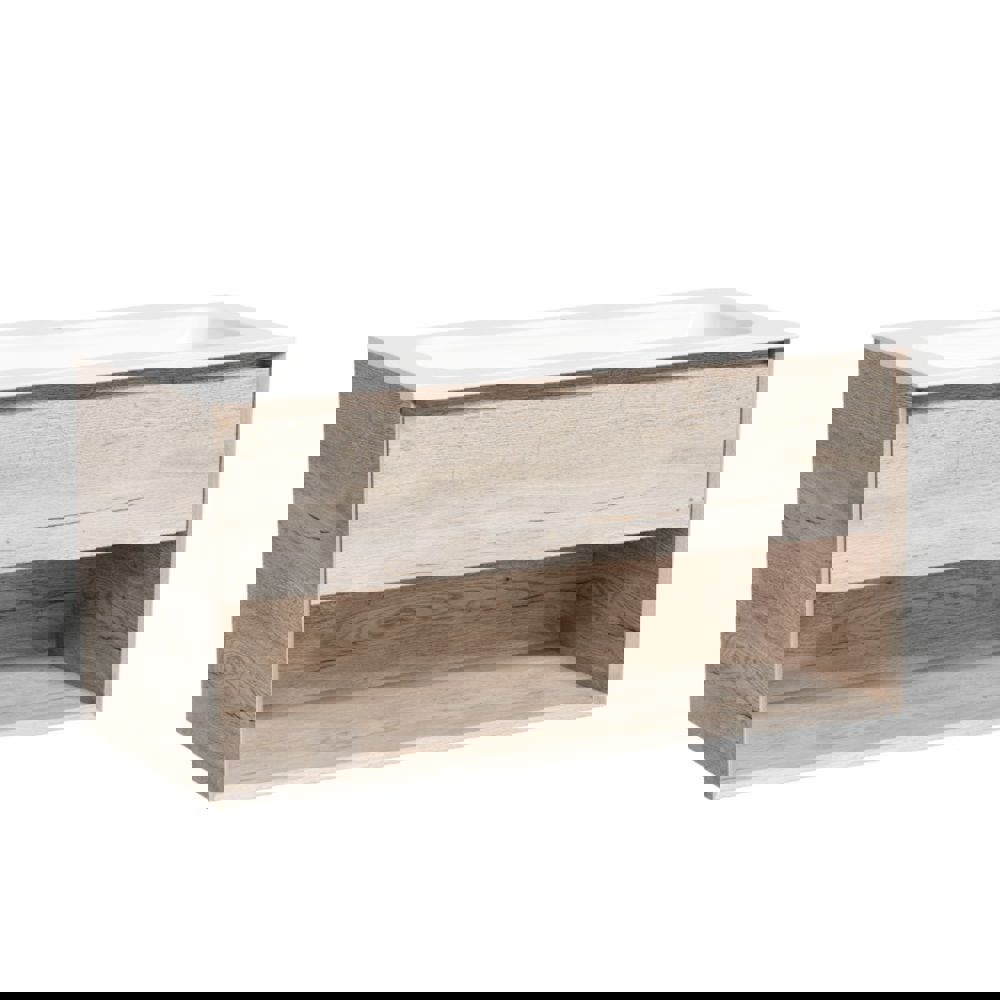 Изображение товара Тумба под раковину Sancos Marmi 1.0 99.5 коричневый дуб галифакс италия