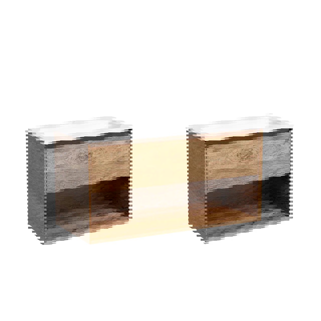 Изображение товара Тумба под раковину подвесная Sancos Marmi 1.0 MR1.0100ECH 99.5 см коричневый