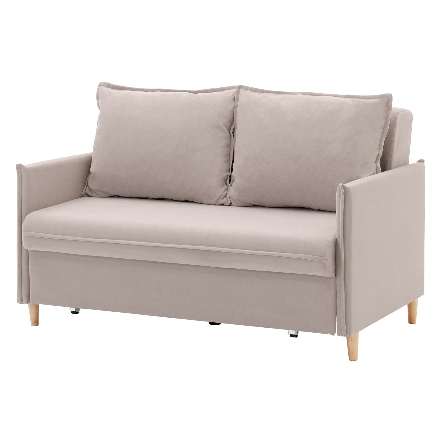 Изображение товара Диван Nrava Louna 4657826222466 133x85x96 см велюр цвет vivaldi 4