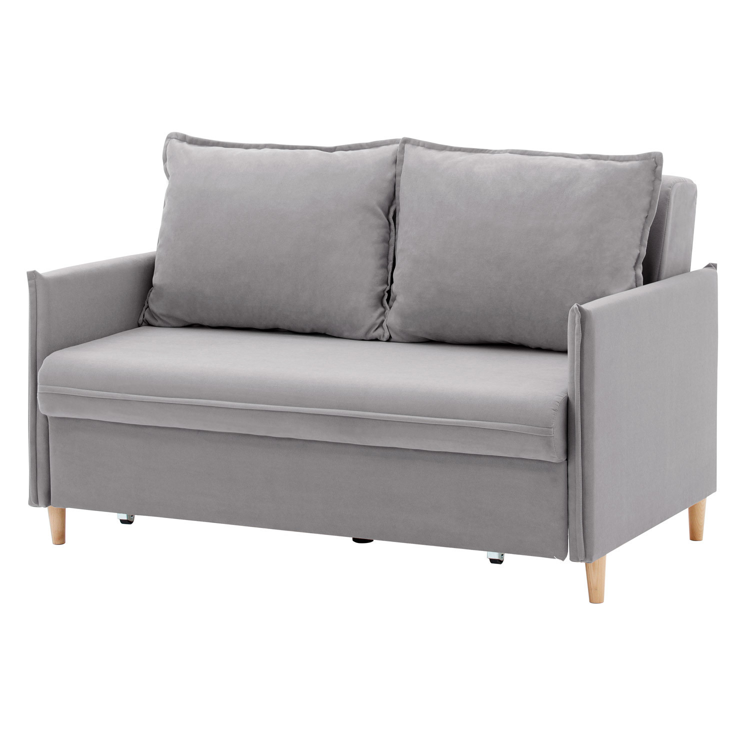 Изображение товара Диван-кровать NRAVA Louna 133x85x96 см велюр VIVALDI 07 русский производитель