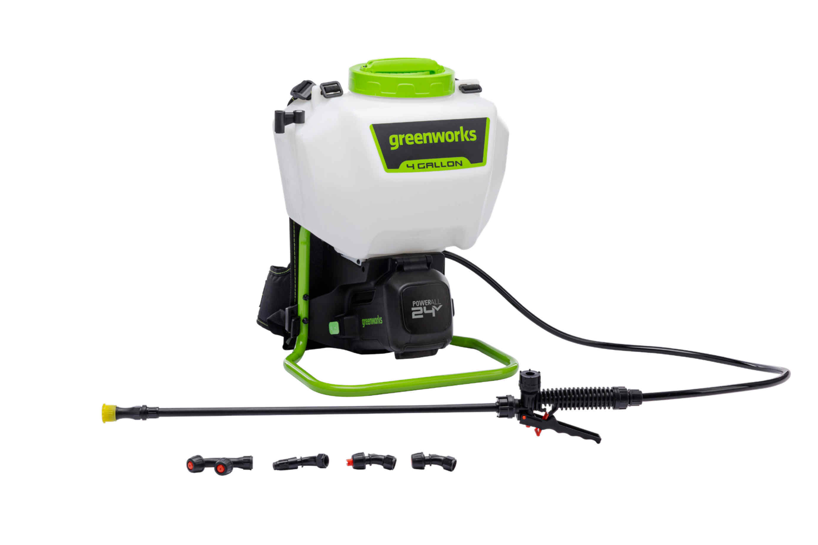 Изображение товара Опрыскиватель аккумуляторный ранцевый Greenworks 5300307 15 л 24 В АКБ и ЗУ не в комплекте