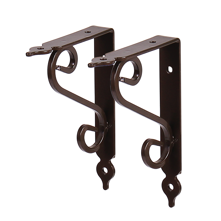 Изображение товара Кронштейн Larvij Мадрид 110x145 мм антик бронза 2 шт.