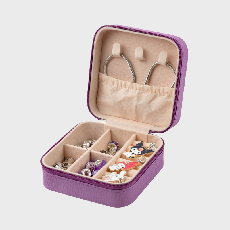 Изображение товара Шкатулка Clox для украшений женская на молнии W44-1