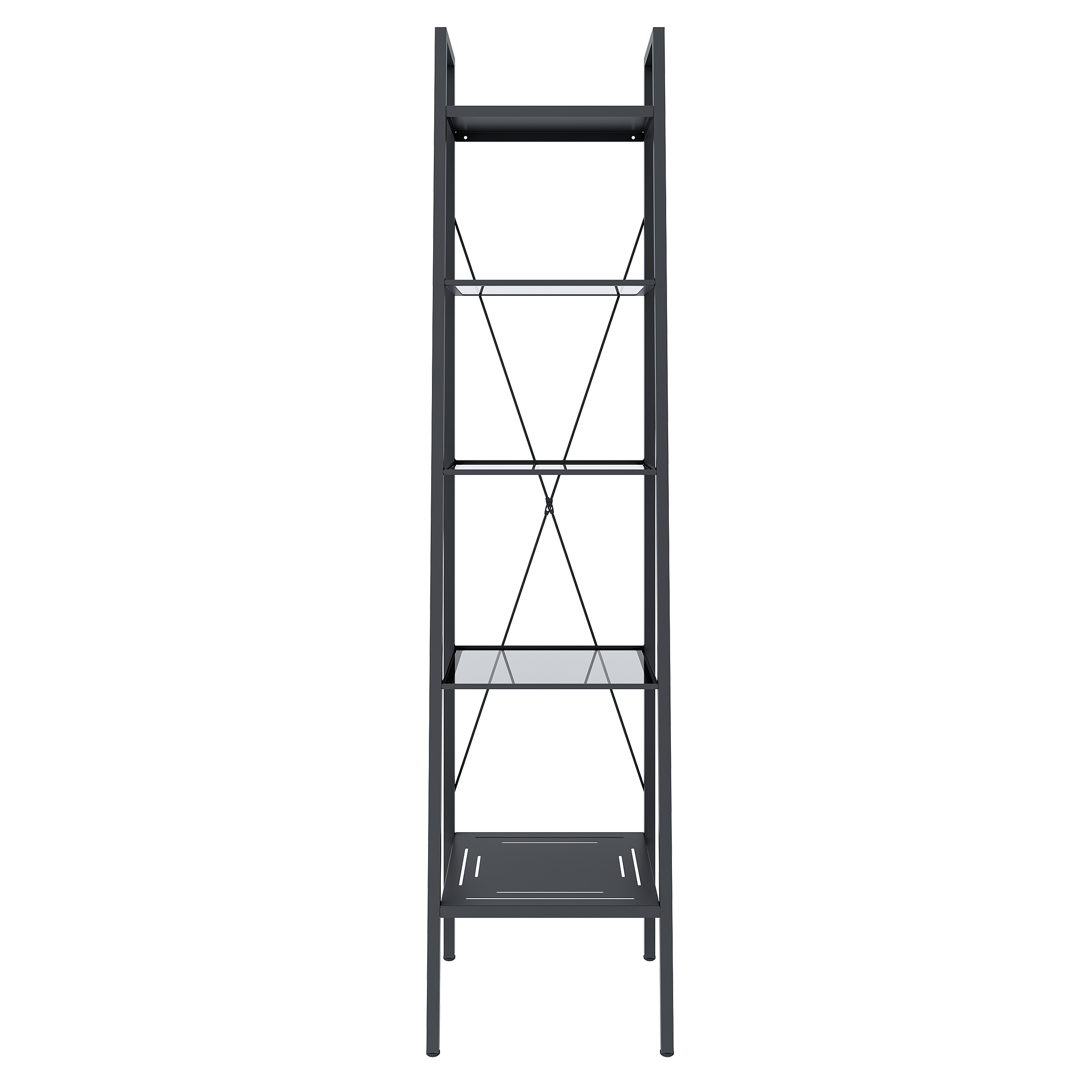Стеллаж для ванной KONSENSA Бруклин 40x35x170 см цвет черный