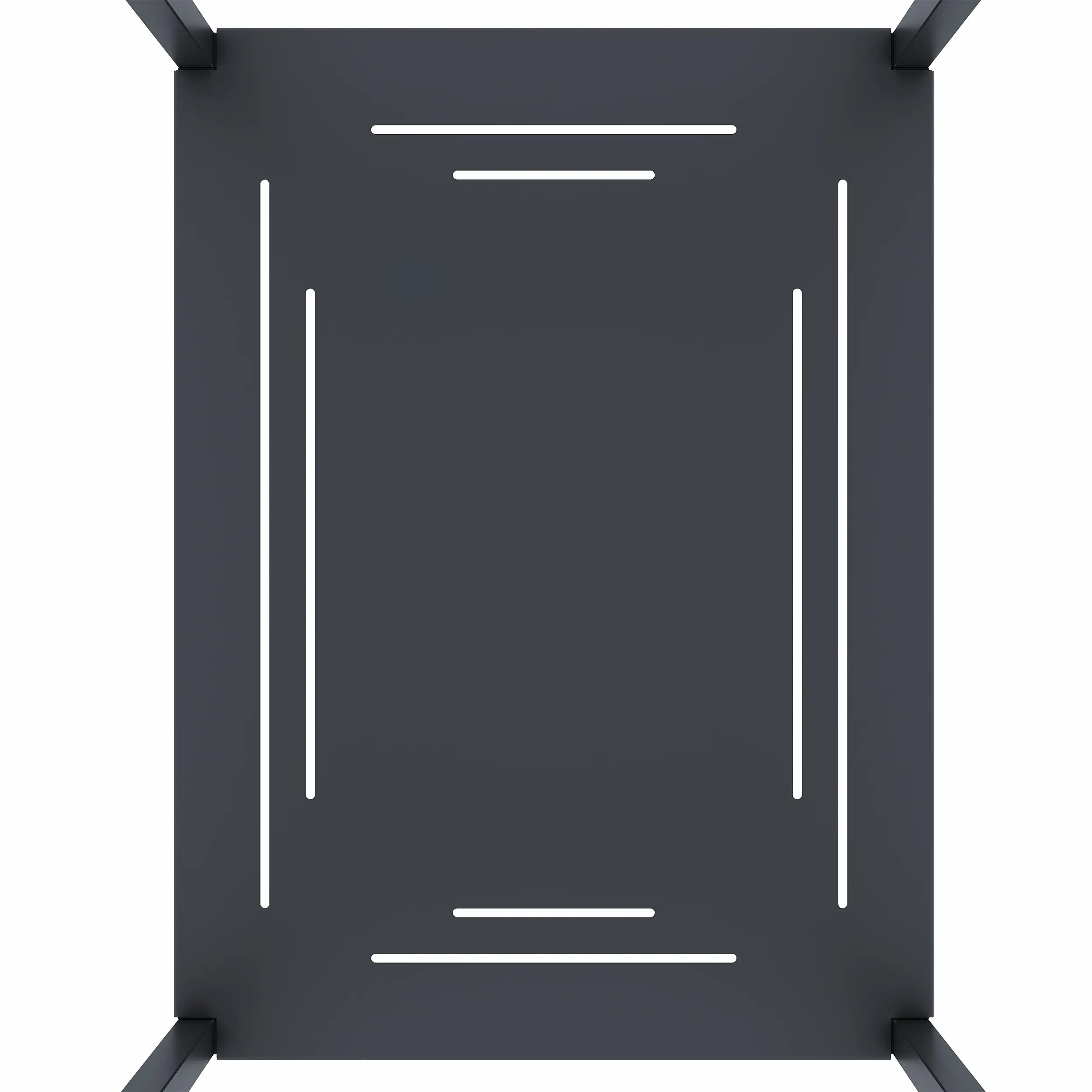 Опора для раковины KONSENSA Бруклин 60 56.5x81 см цвет черный - 3