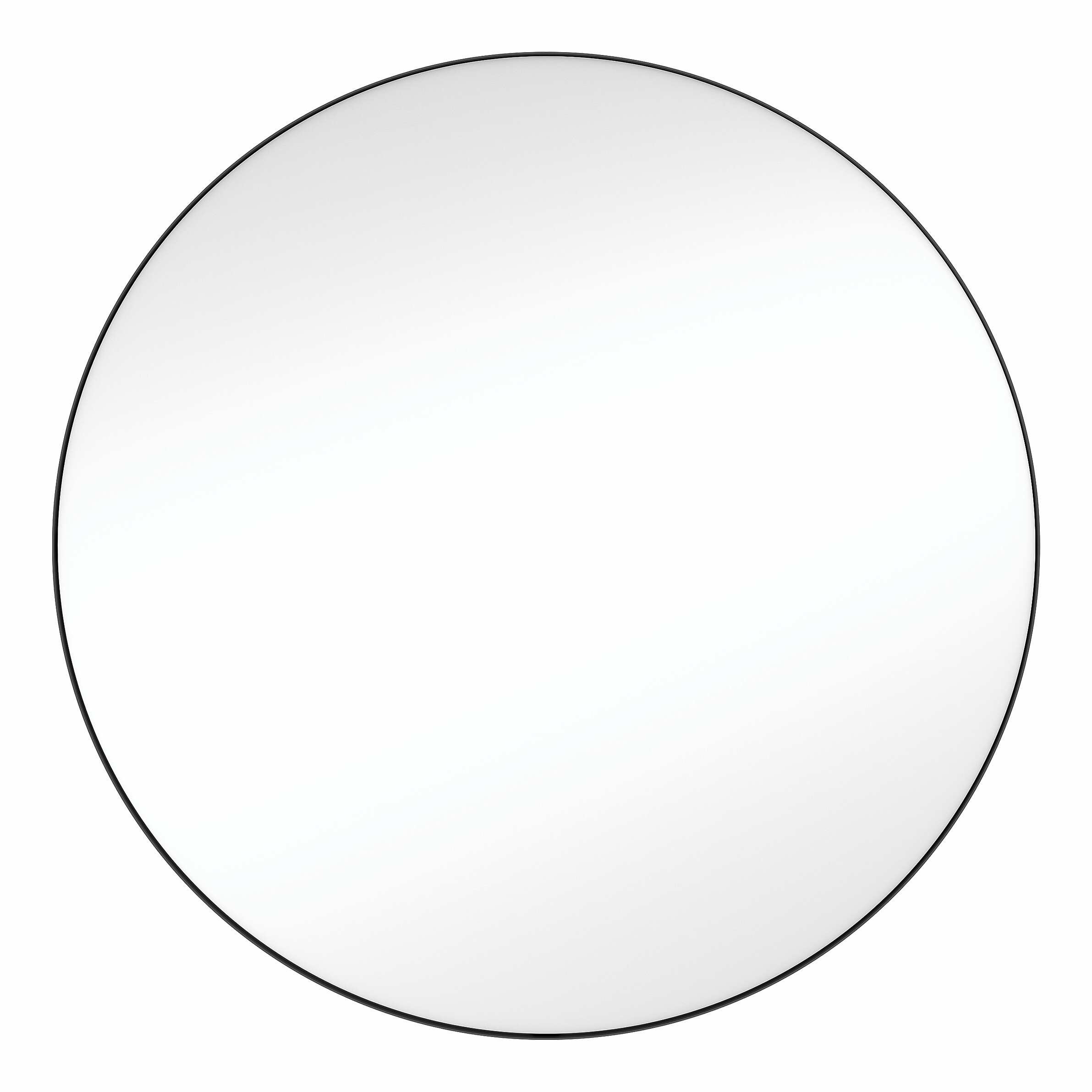 Изображение товара Круглое зеркало для ванной KONSENSA Бруклин черное 55 см