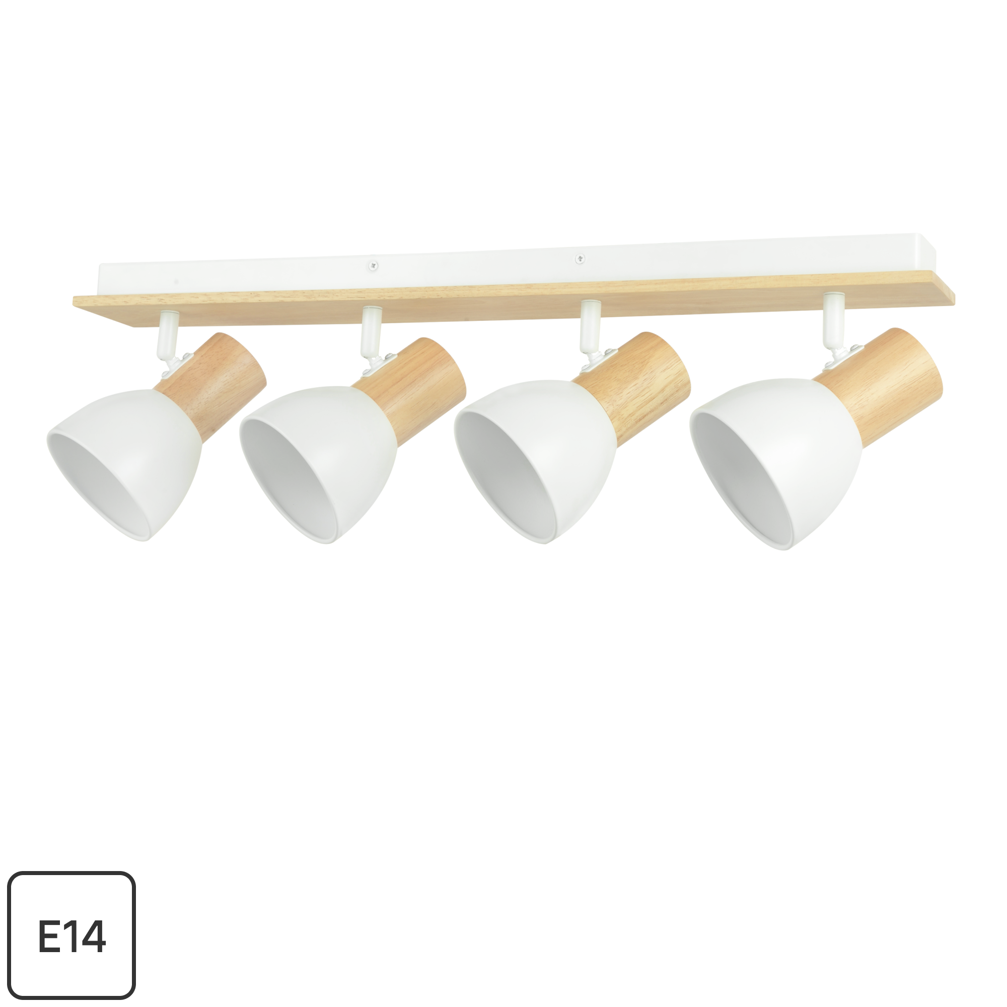 Изображение товара Поворотный светильник Спот Inspire Venosa 4 лампы E14 белый