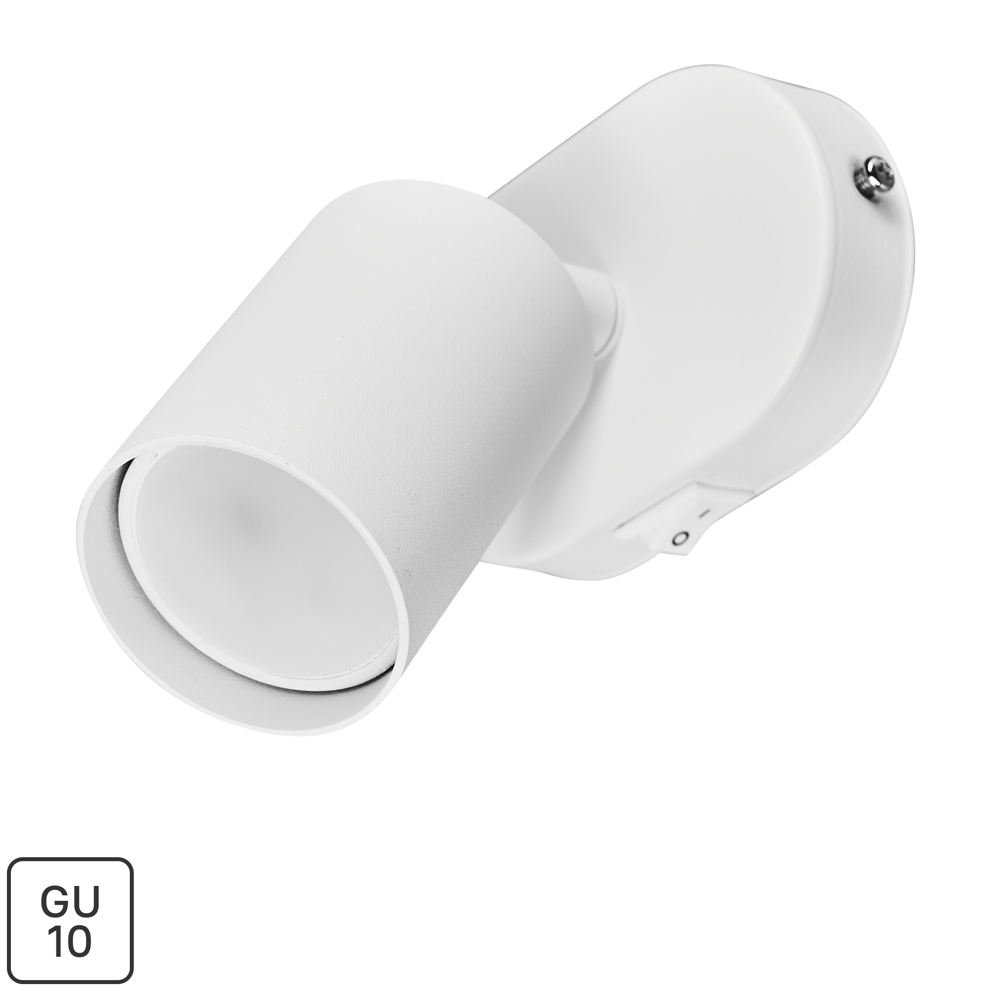 СпотповоротныйArteLampAquarius1лампаGU104м²цветбелый