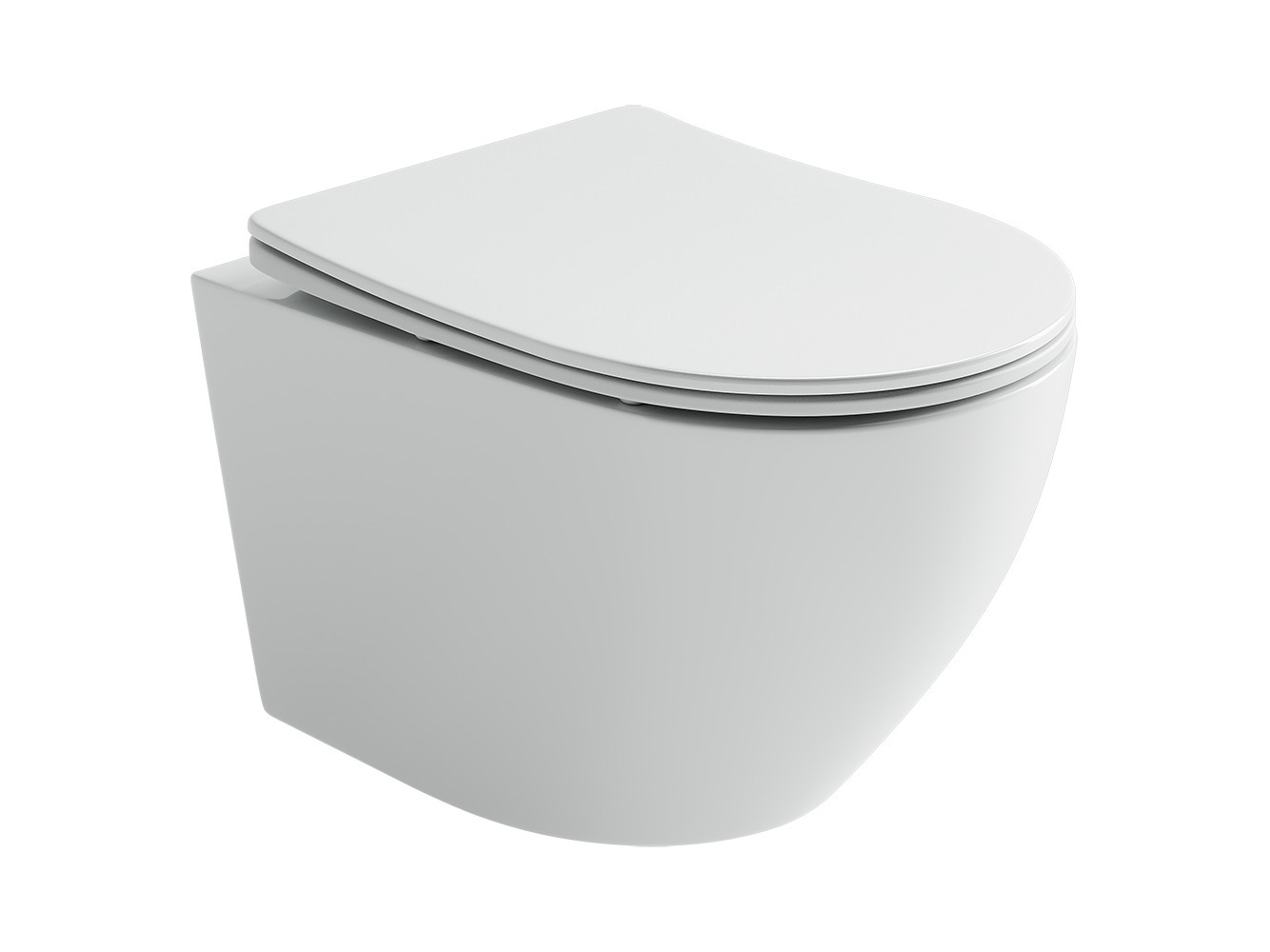 Изображение товара Подвесной унитаз Ceramicanova CN11001 безободковый с сиденьем микролифт