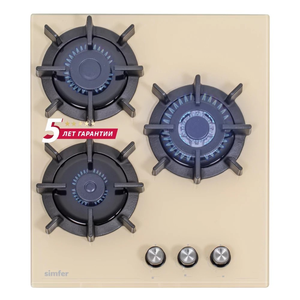 Изображение товара Газовая варочная панель Simfer H45N35U571 цвет бежевый